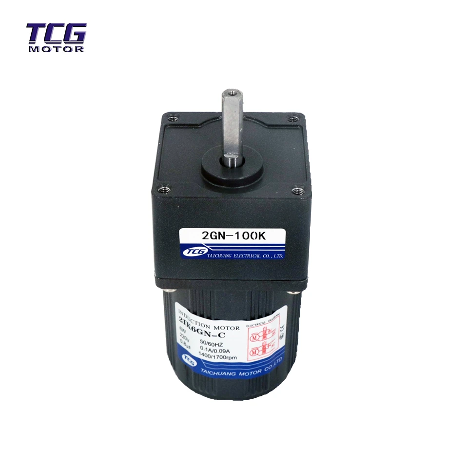 Compacte AC-reductiemotor
